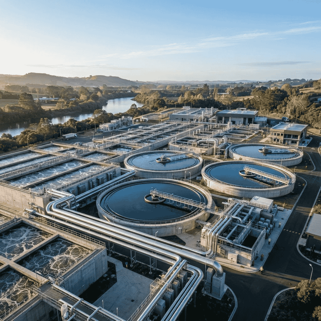 Heavy Industrial Processing Plant and Mining Conveyor Facility