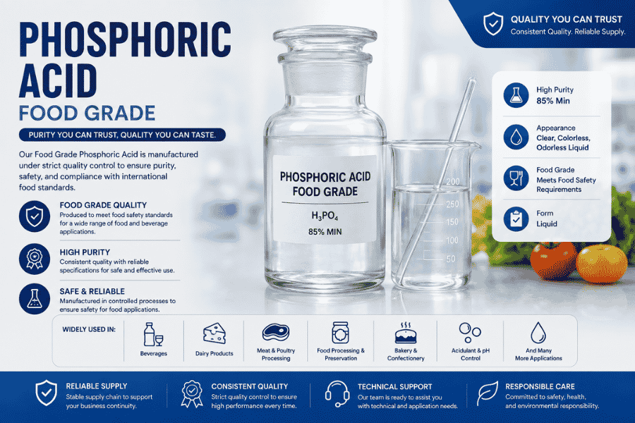 Phosphoric Acid (H3PO4 85%)