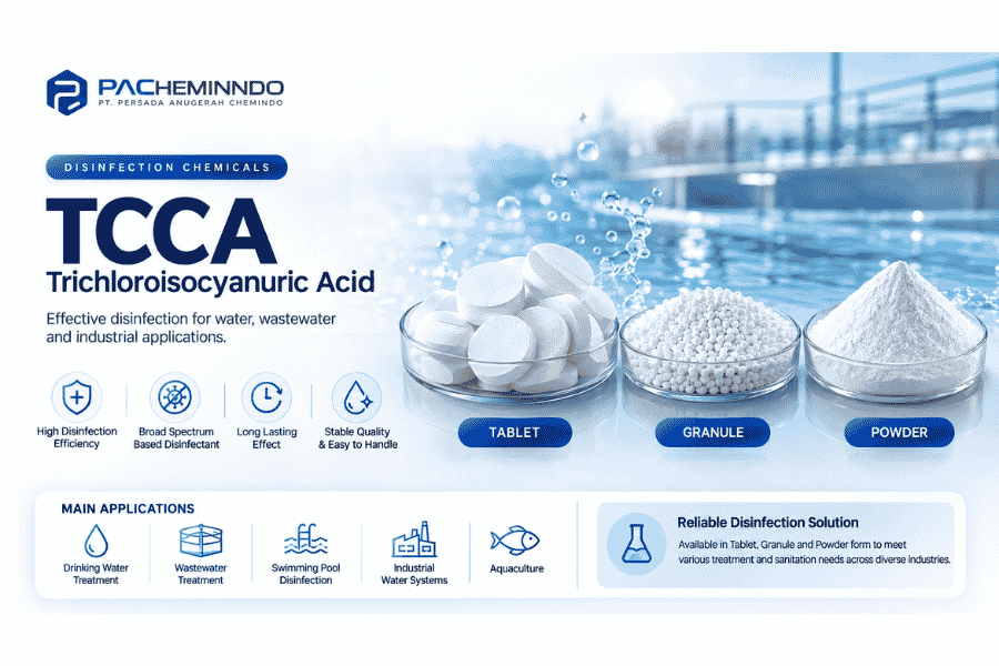 TCCA (Trichloroisocyanuric Acid 90%)